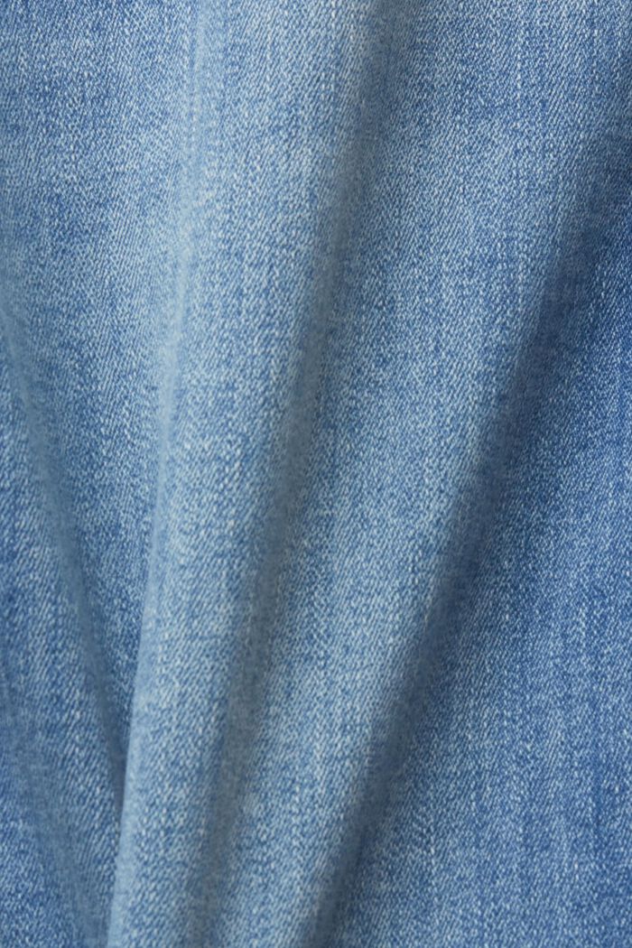 Džínové šortky se strečem, BLUE LIGHT WASHED, detail image number 5