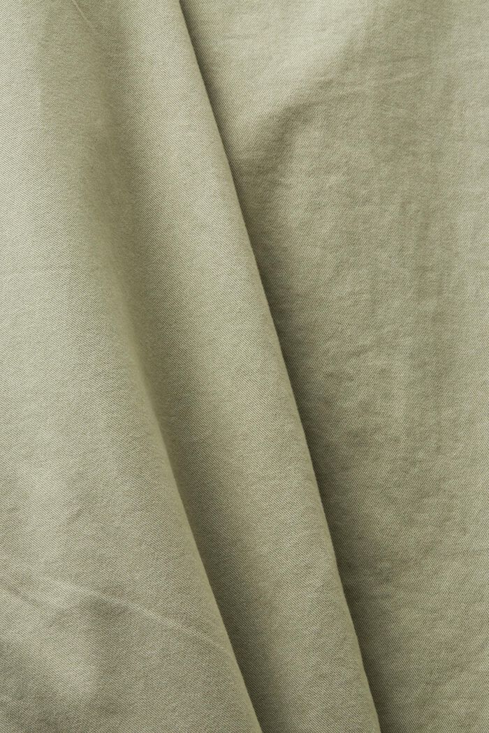 Kalhoty chino s úzkými nohavicemi, DUSTY GREEN, detail image number 5