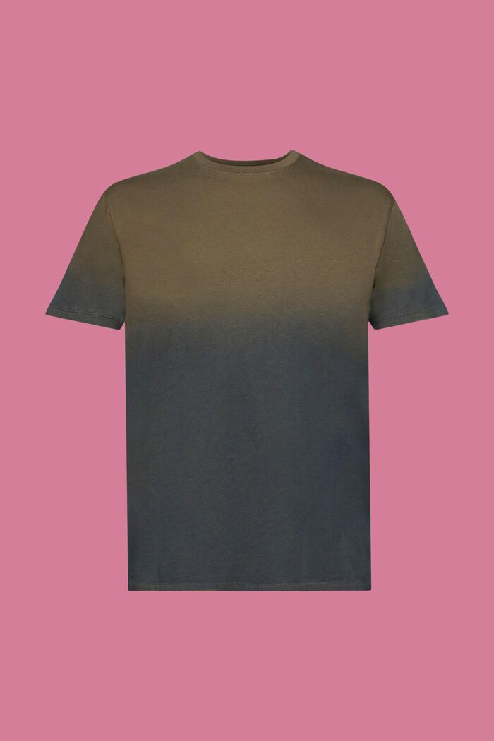 Dvoubarevné tričko s přechodem barev, KHAKI GREEN, detail image number 6