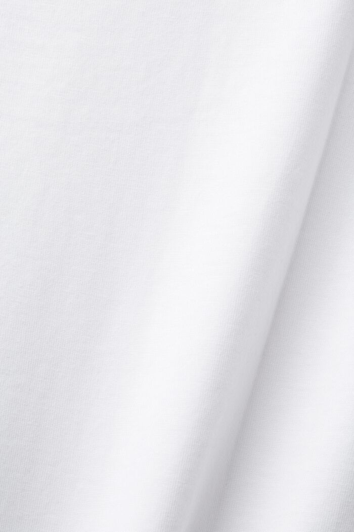 Bavlněné tričko, WHITE, detail image number 5