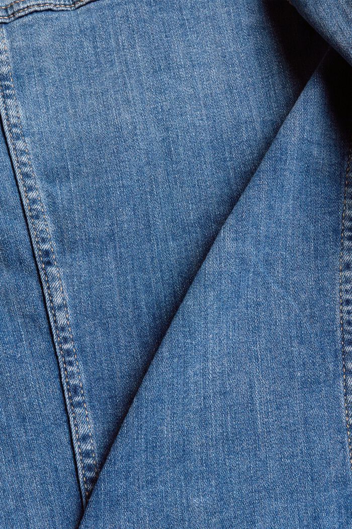 Džínová bunda s obnošeným vzhledem, BLUE LIGHT WASHED, detail image number 5