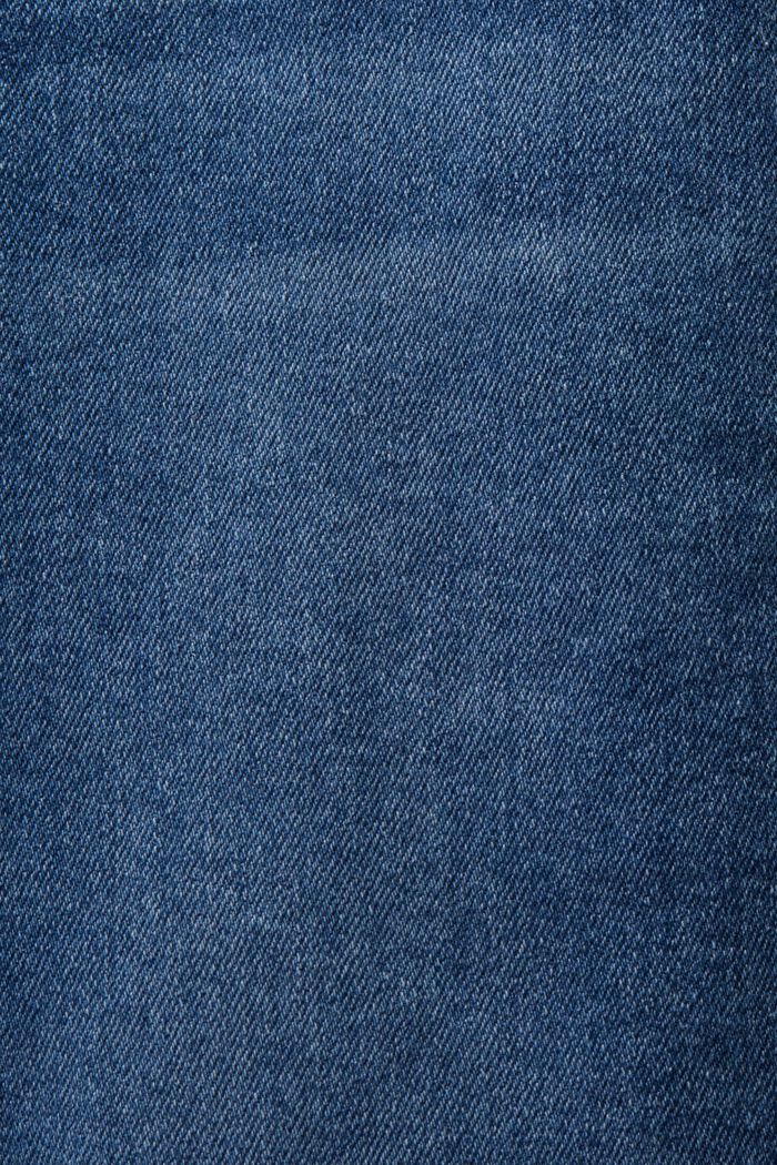 Bootcut džíny se středně vysokým pasem, BLUE MEDIUM WASHED, detail image number 6