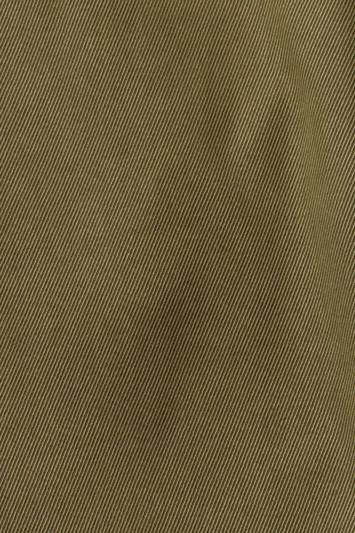 Strečové kalhoty, TENCEL™, DARK KHAKI, detail image number 6