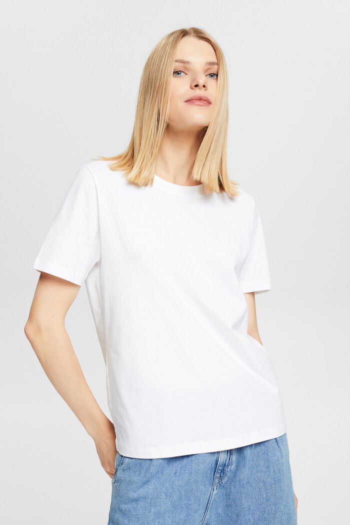 Jednobarevné tričko, WHITE, detail image number 0