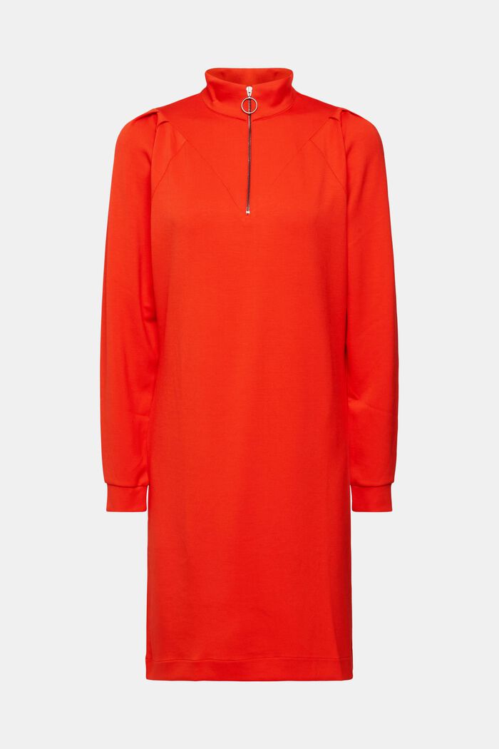Mikinové šaty, RED, detail image number 5