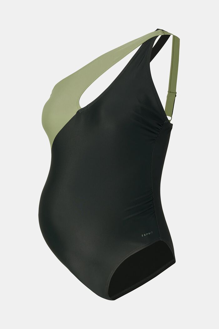 MATERNITY Plavky s vyztuženou podprsenkou, OLIVE GREEN, detail image number 4