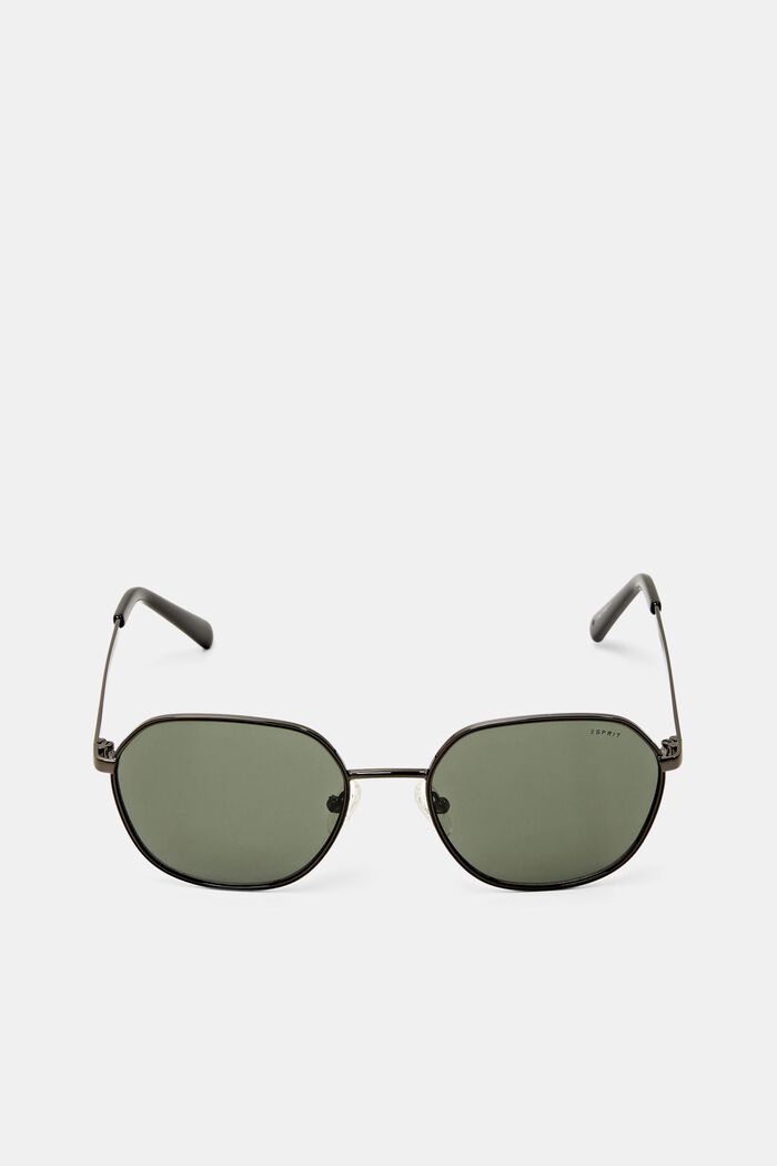 Unisex sluneční brýle s kovovými obroučkami, GREY, detail image number 2