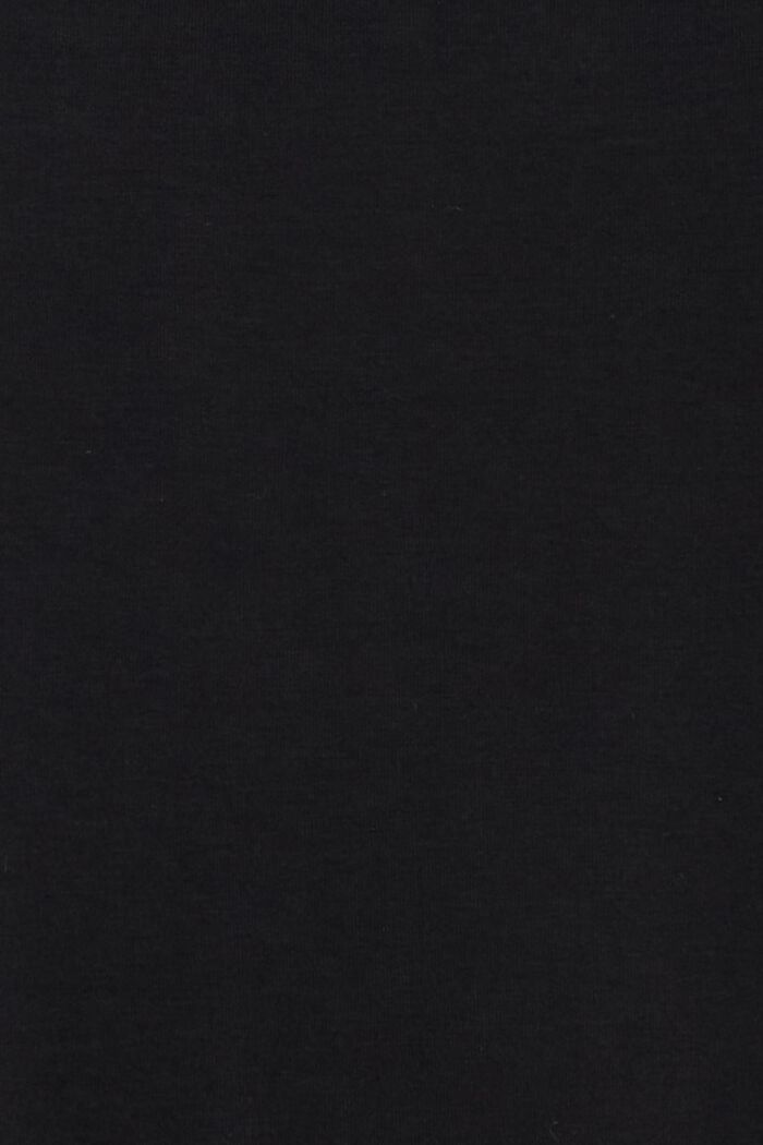Žerzejové šaty s dlouhým rukávem, LENZING™ ECOVERO™, BLACK INK, detail image number 5
