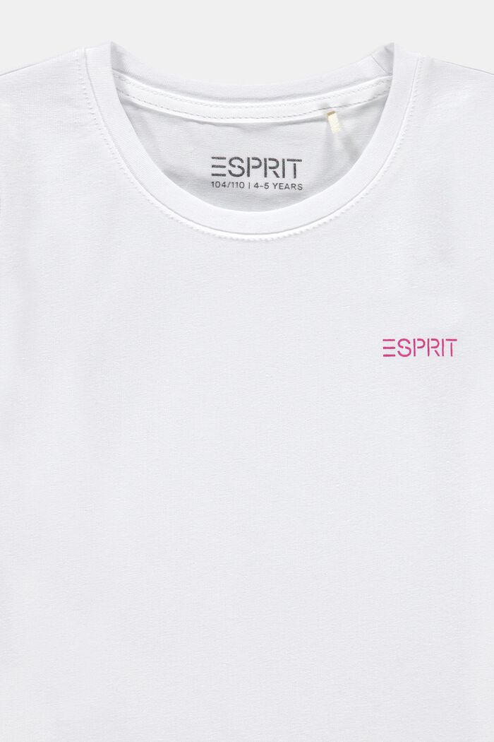 2 ks v balení: trička ze strečové bavlny, WHITE, detail image number 2