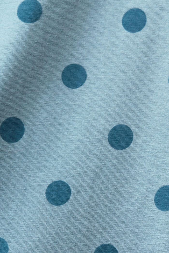 Noční košile s puntíky, NEW  TEAL BLUE, detail image number 4