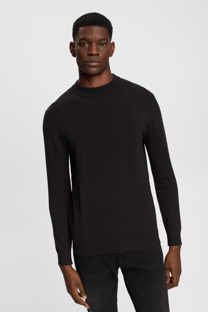 Pletený pulovr, BLACK, detail image number 0