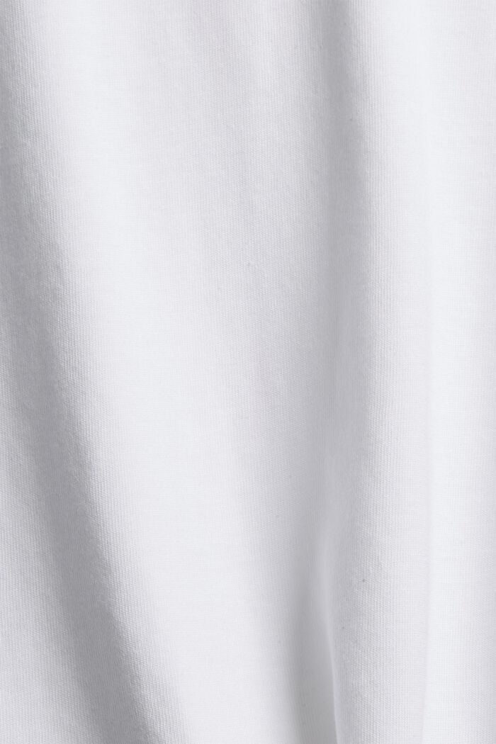 Tričko s dlouhým rukávem, 2 ks v balení, ze směsi s bio bavlnou, WHITE, detail image number 4
