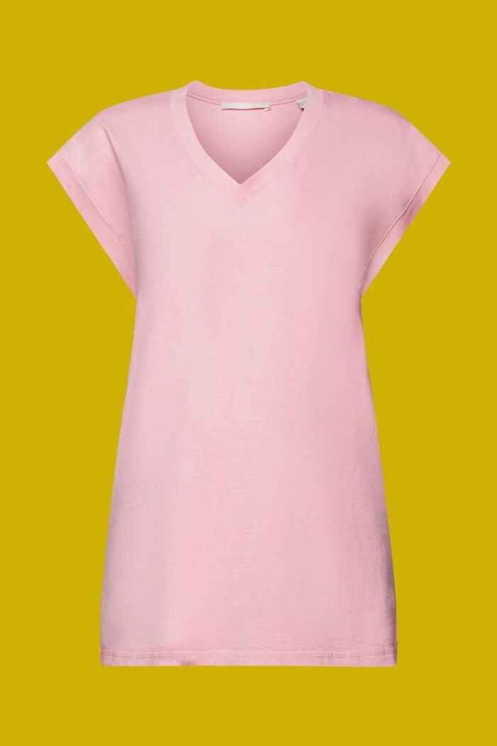 Dlouhé tričko, 100% bavlna, PINK, detail image number 6