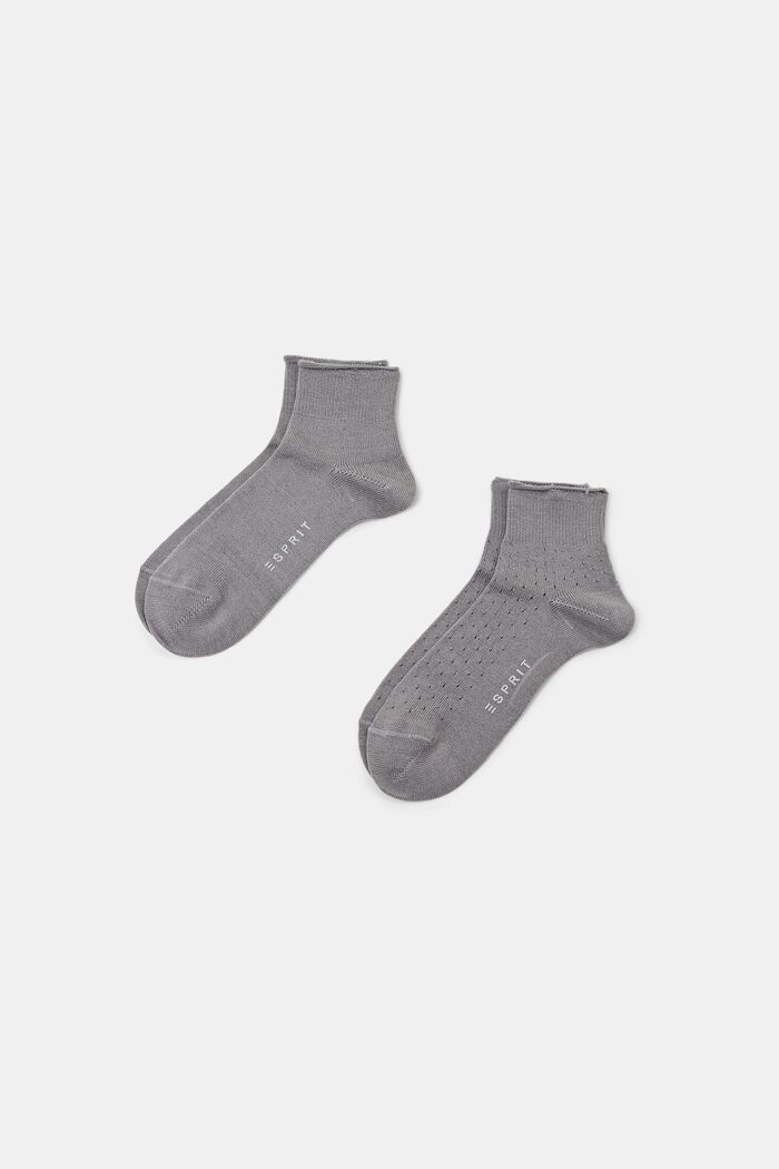 2 páry ponožek z vlněné směsi, HEMATITE, detail image number 0