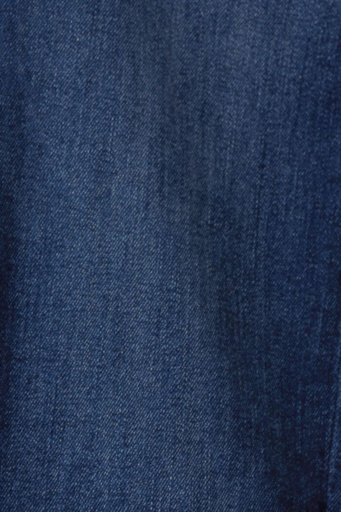Strečové džíny ze směsi s bio bavlnou, BLUE DARK WASHED, detail image number 1