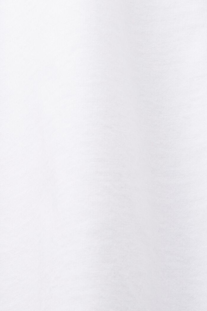 Tričko ze směsi tkanin, 100% bavlna, WHITE, detail image number 5