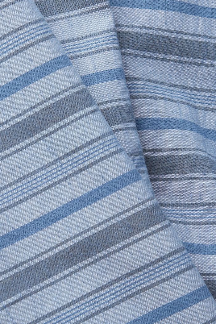 Se lnem: košile s proužky, BLUE, detail image number 4
