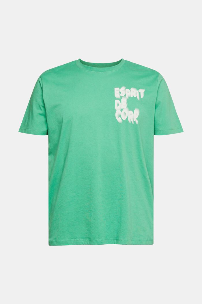 Žerzejové tričko s potiskem, GREEN, detail image number 5