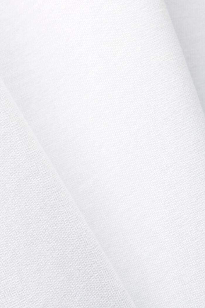Žerzejová polokošile, 100% bavlna, WHITE, detail image number 5
