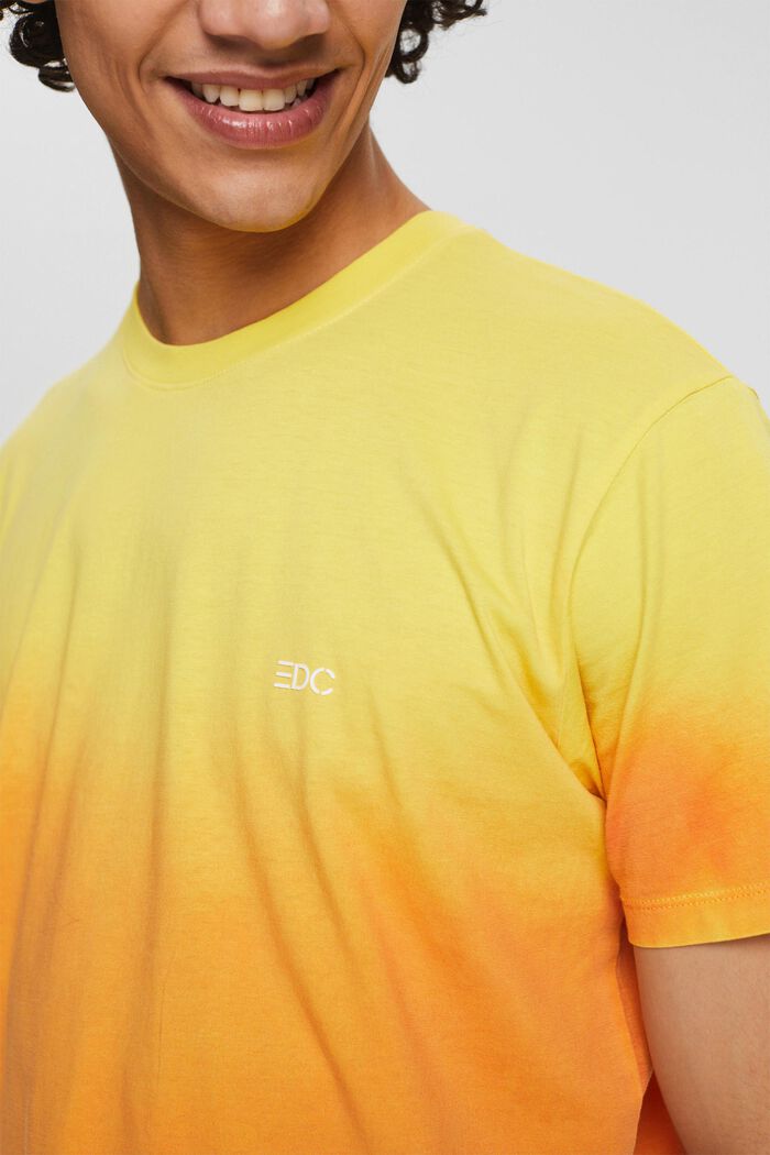 Tričko s přechodem barev, YELLOW, detail image number 1