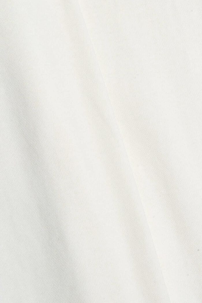 Joggingové kalhoty ze 100% bavlny, OFF WHITE, detail image number 4