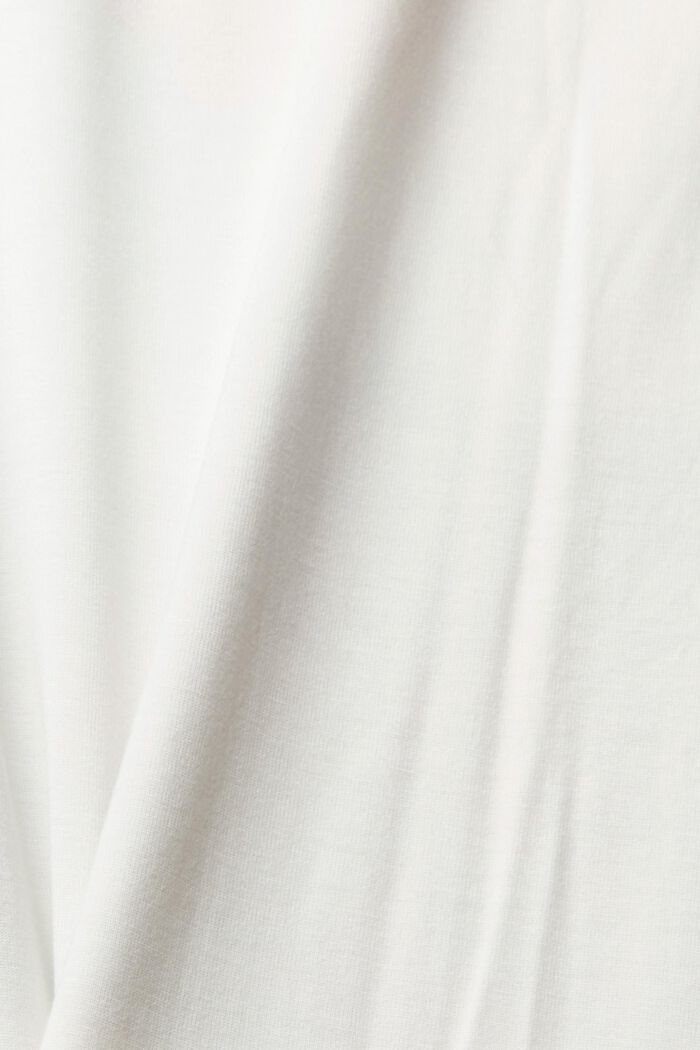Tričko s potiskem, LENZING™ ECOVERO™, NEW OFF WHITE, detail image number 5