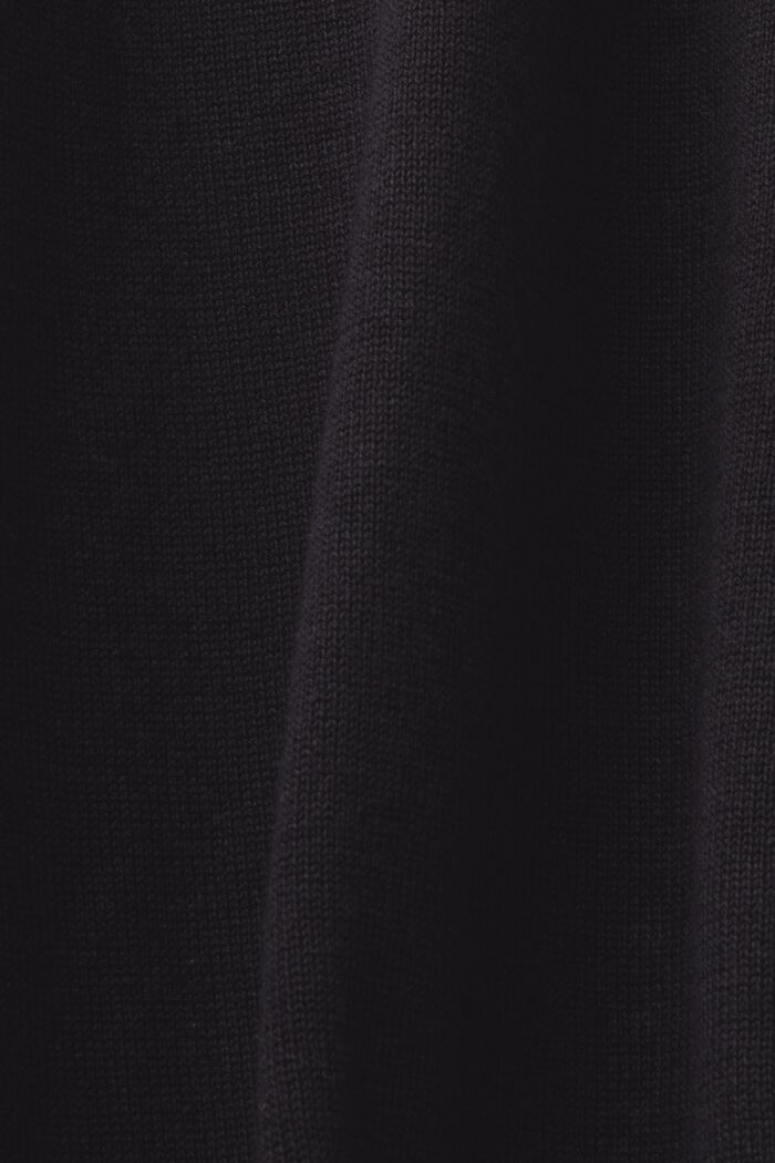 Pletený overal s polokošilovým límcem, TENCEL™, BLACK, detail image number 5
