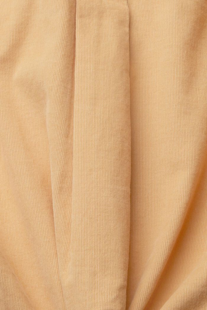 Košilová halenka z jemného manšestru, SAND, detail image number 1