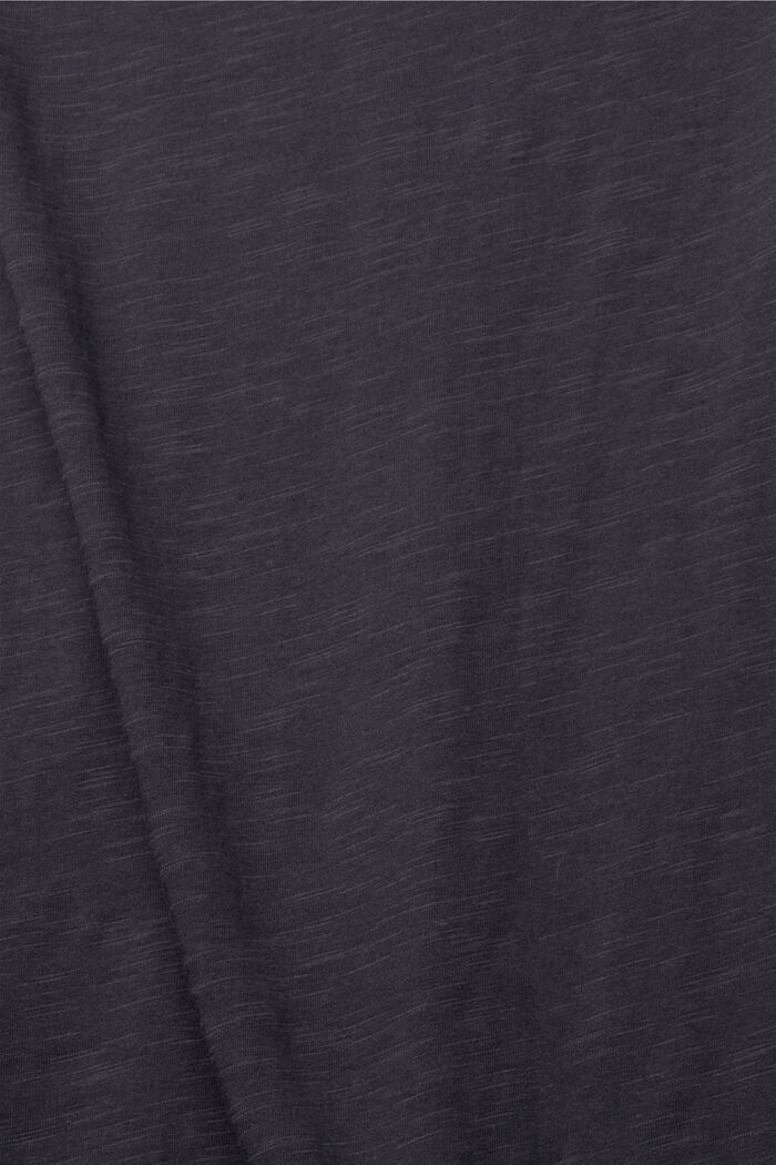 Tričko s dírkovanou krajkou, BLACK, detail image number 4