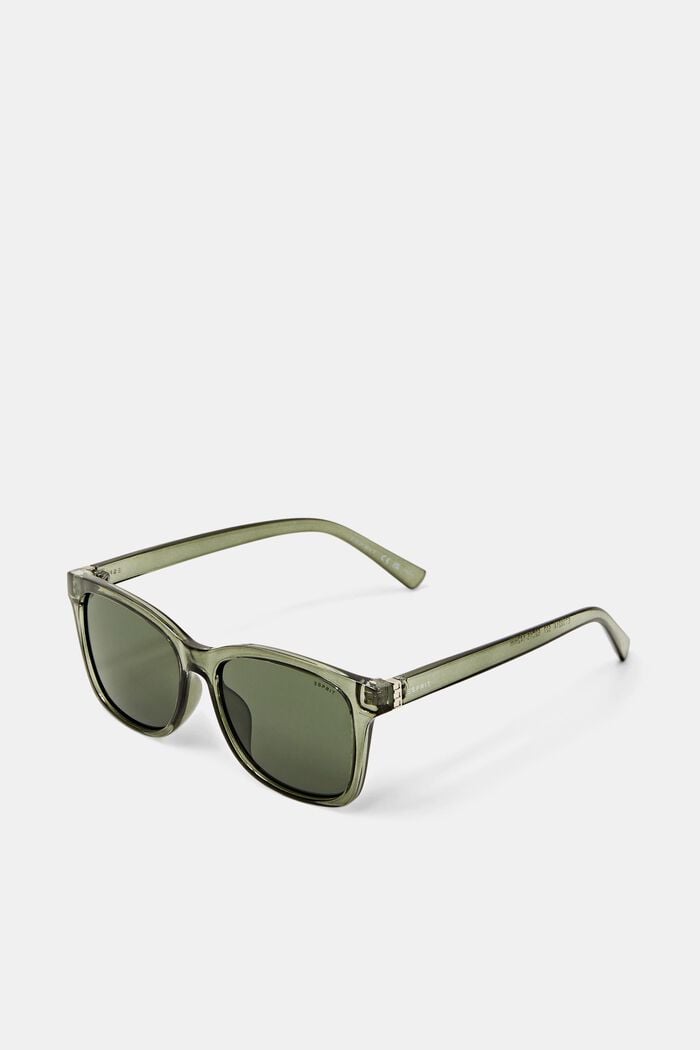 Hranaté sluneční brýle, OLIVE GREEN, detail image number 2