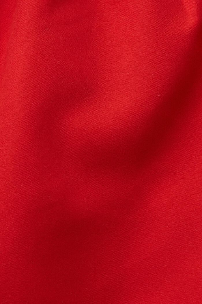 Plážové kraťasy s elastickým pasem, ORANGE RED, detail image number 5