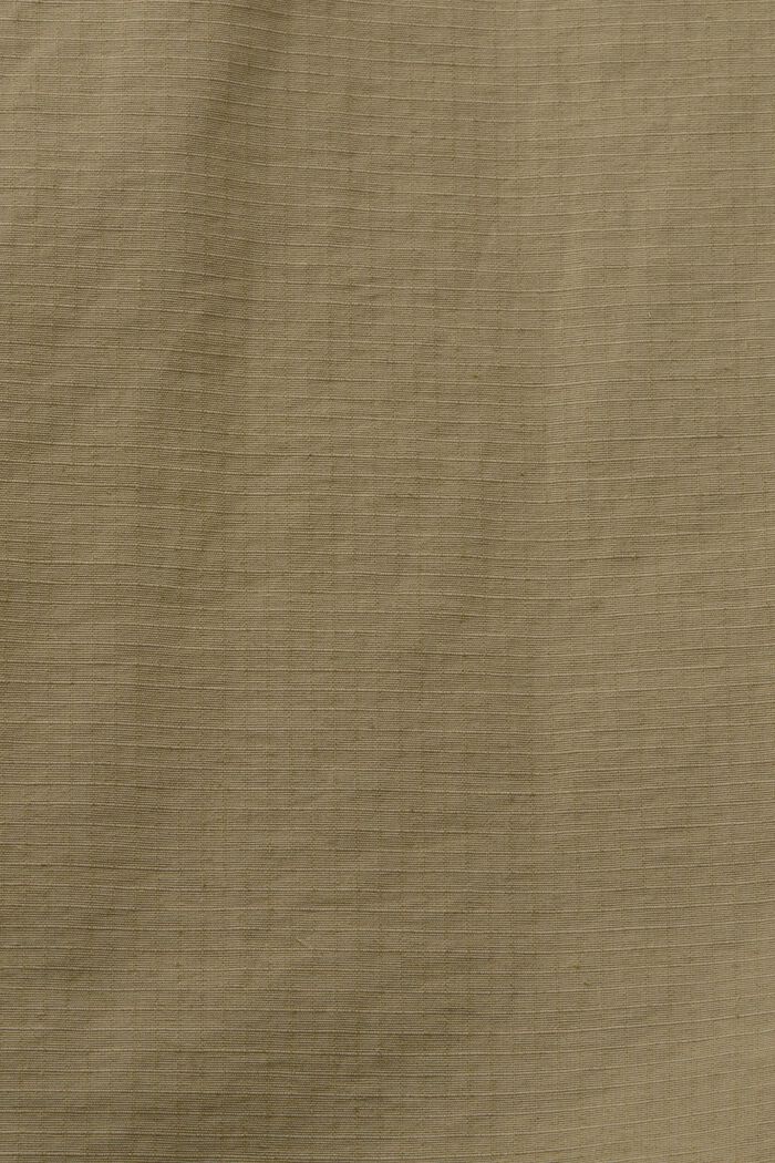 Košile ve stylu utility, směs s bavlnou, KHAKI GREEN, detail image number 5