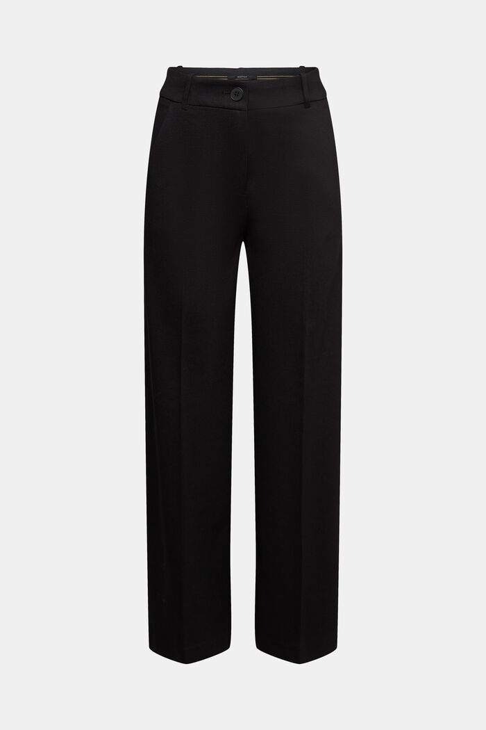 SPORTY PUNTO mix & match kalhoty s rovnými nohavicemi, BLACK, detail image number 7