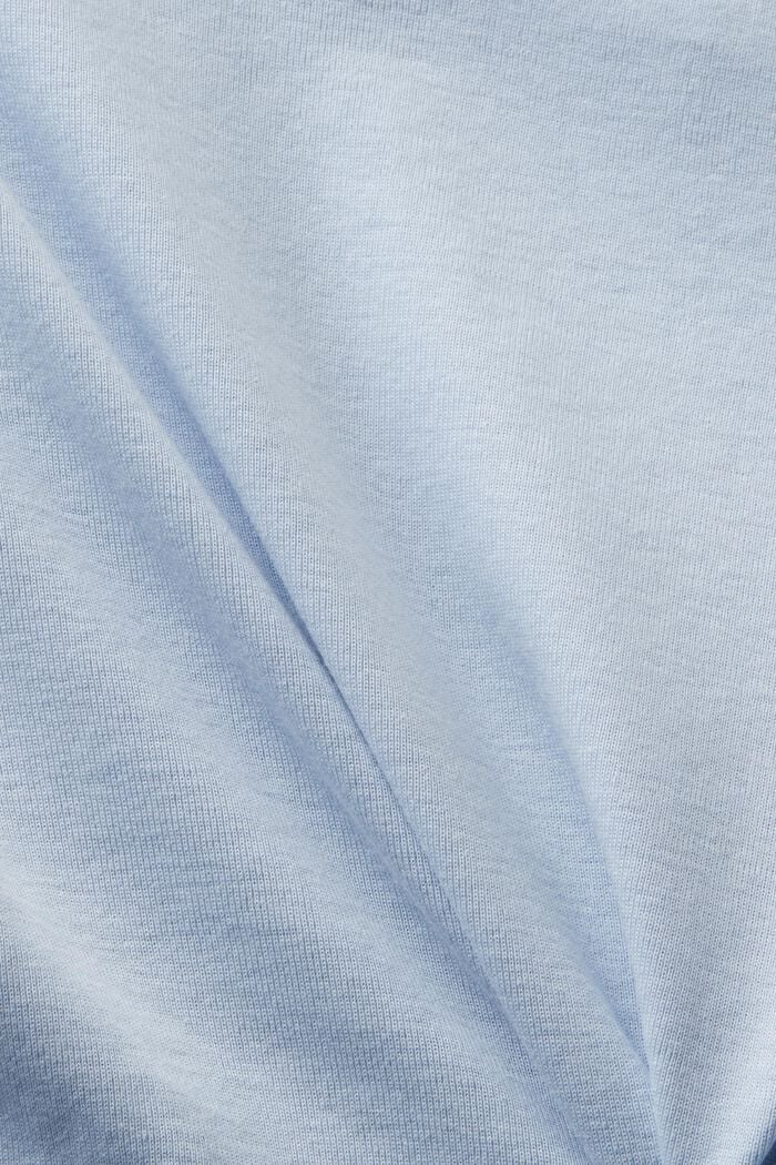 Bavlněné tričko s krátkým rukávem, LIGHT BLUE, detail image number 5