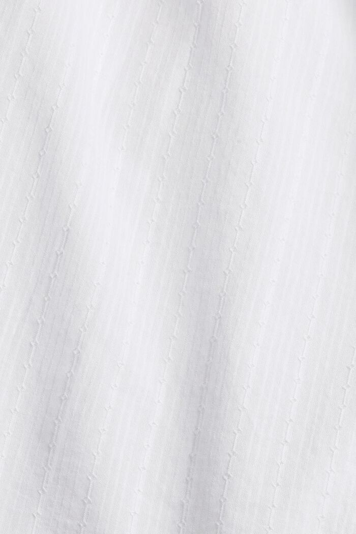 Košilová halenka ze 100% bavlny, WHITE, detail image number 4