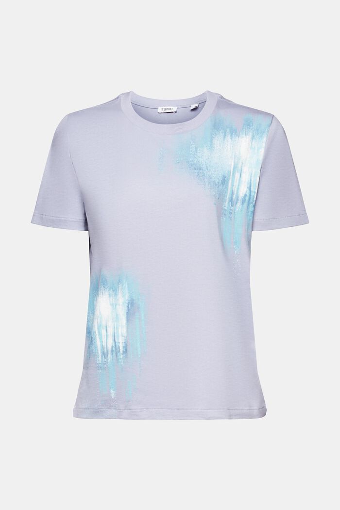 Bavlněné tričko s grafickým potiskem, LIGHT BLUE LAVENDER, detail image number 6