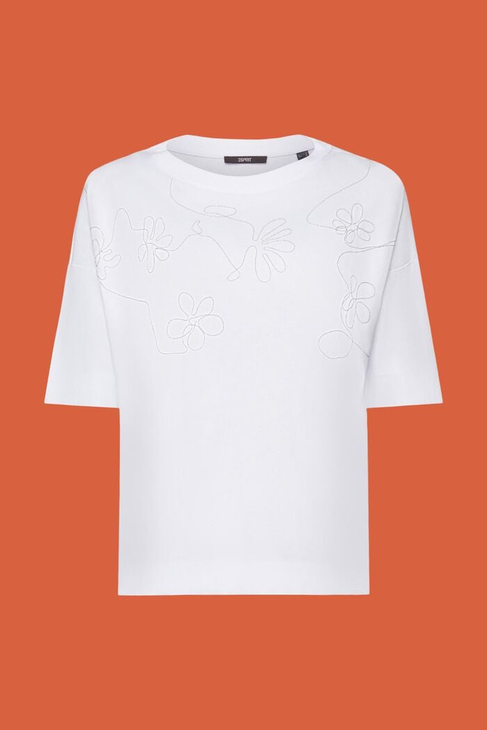 T-Shirts, WHITE, detail image number 6