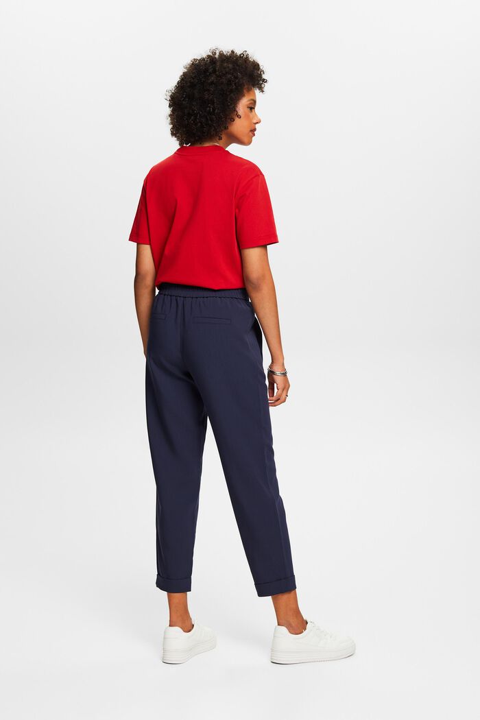 Kalhoty v joggingovém stylu, NAVY, detail image number 3
