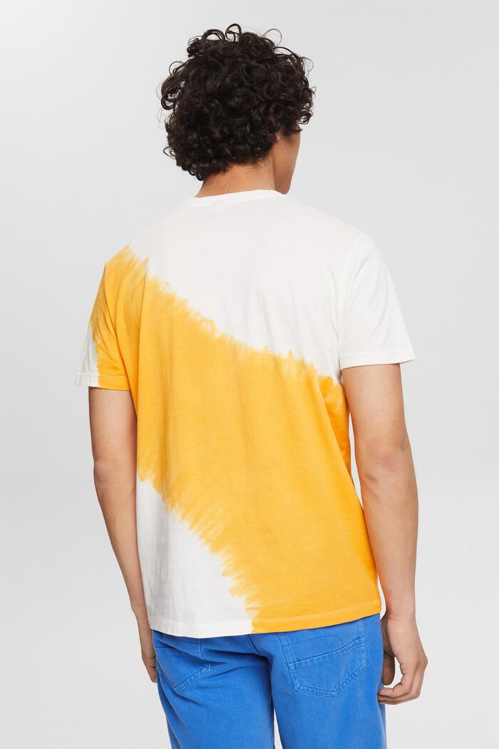 Žerzejové tričko s batikovým barvením, SUNFLOWER YELLOW, detail image number 3