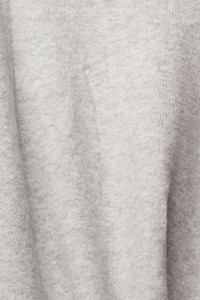 S vlnou: flaušově hebký pulovr, LIGHT GREY 3, detail image number 1