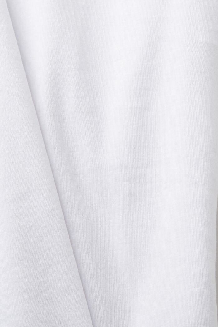 Bavlněné tričko, WHITE, detail image number 5