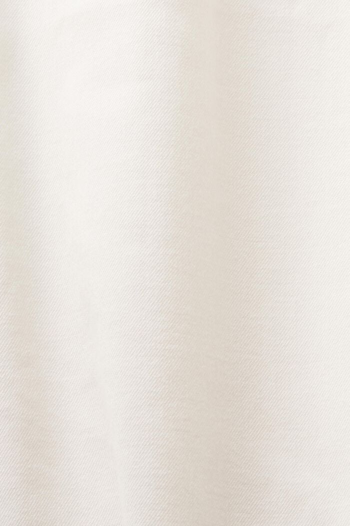 Oversize košilové midi šaty, OFF WHITE, detail image number 5