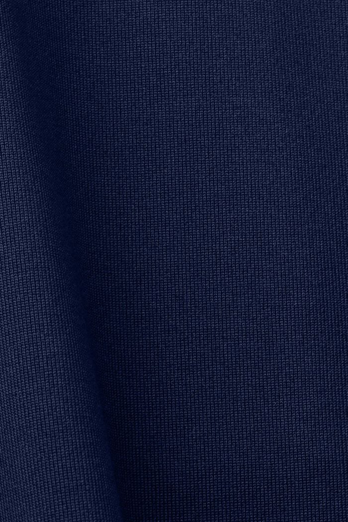Sportovní tričko ze směsového materiálu, NAVY, detail image number 4
