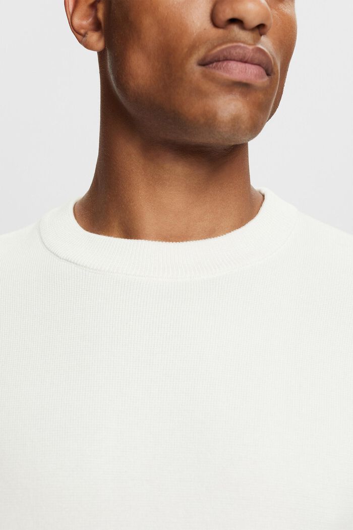 Pletený pulovr, OFF WHITE, detail image number 2