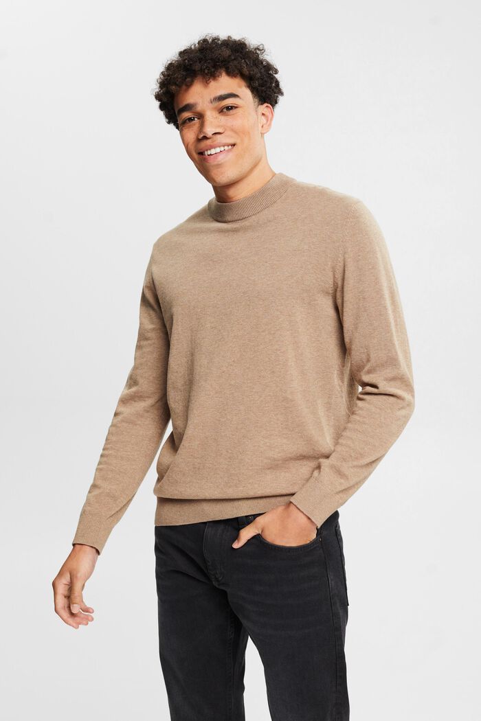 Pletený pulovr, BEIGE, overview