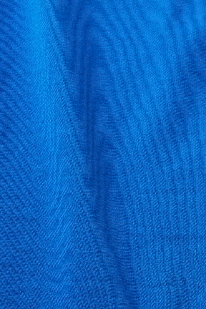 Bavlněné tričko s logem ve tvaru srdce, BLUE, detail image number 6