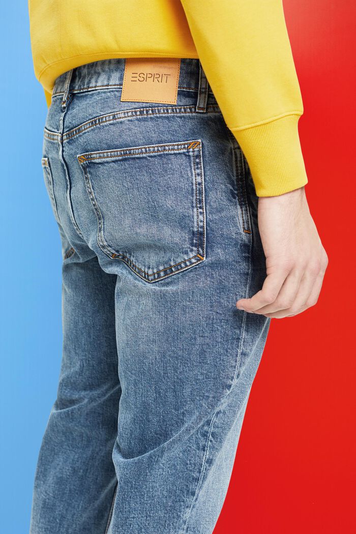 Ležérní džíny s úzkým střihem Slim Fit, BLUE LIGHT WASHED, detail image number 2