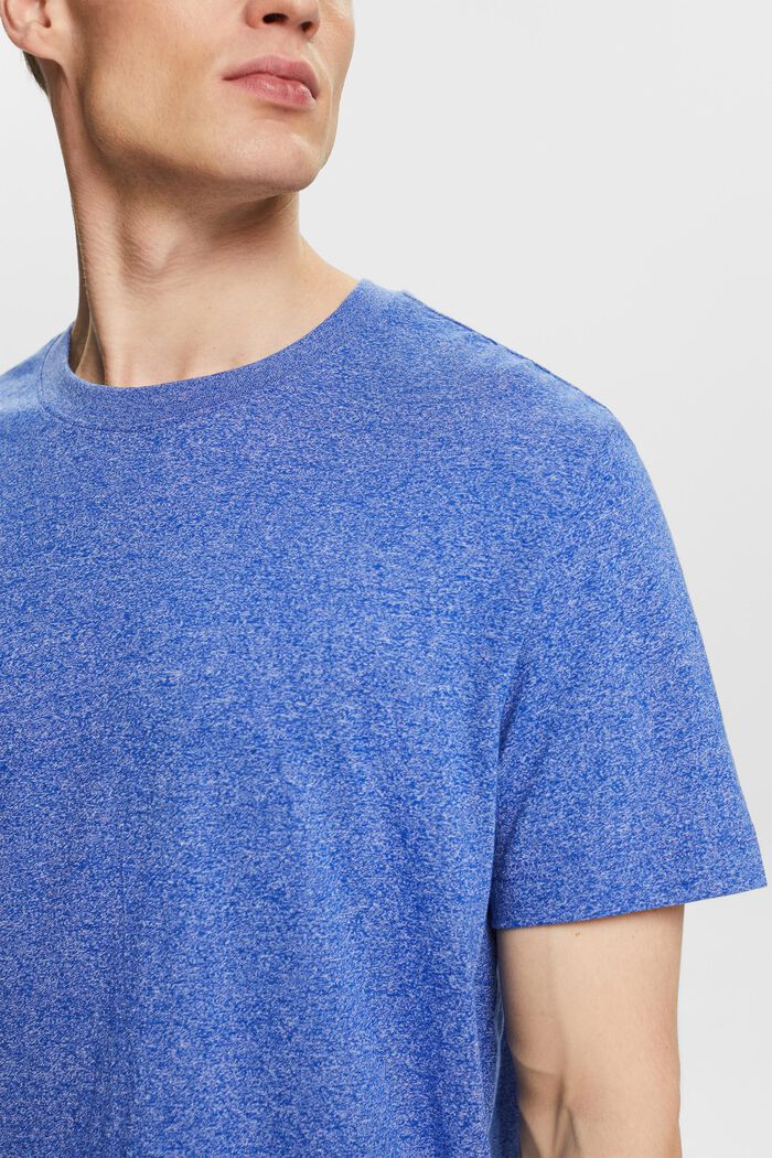 Melírované tričko, BRIGHT BLUE, detail image number 3