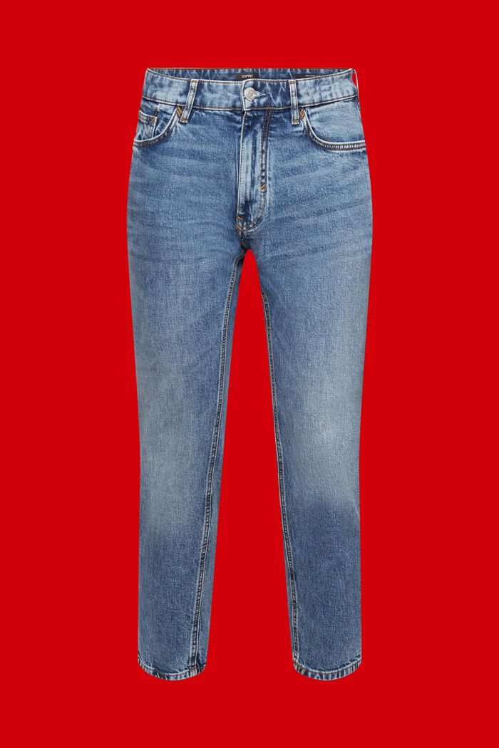 Ležérní džíny s úzkým střihem Slim Fit, BLUE LIGHT WASHED, detail image number 6