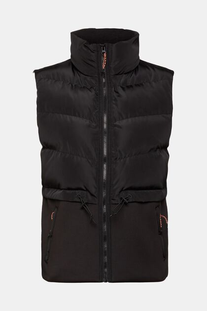 Prošívaná vesta s výplní 3M™ Thinsulate™, BLACK, overview